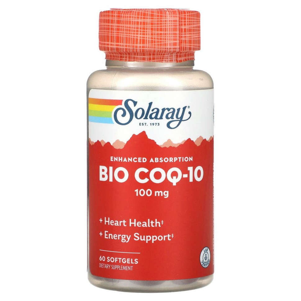 Solaray, Bio COQ-10,  , 100 , 60    4340