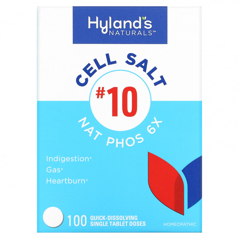 Hyland's, Cell Salt # 10, 100     2900