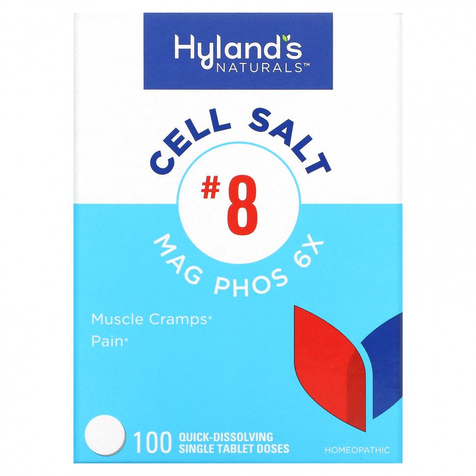Hyland's, Cell Salt # 8, Mag Phos 6X, 100    2910