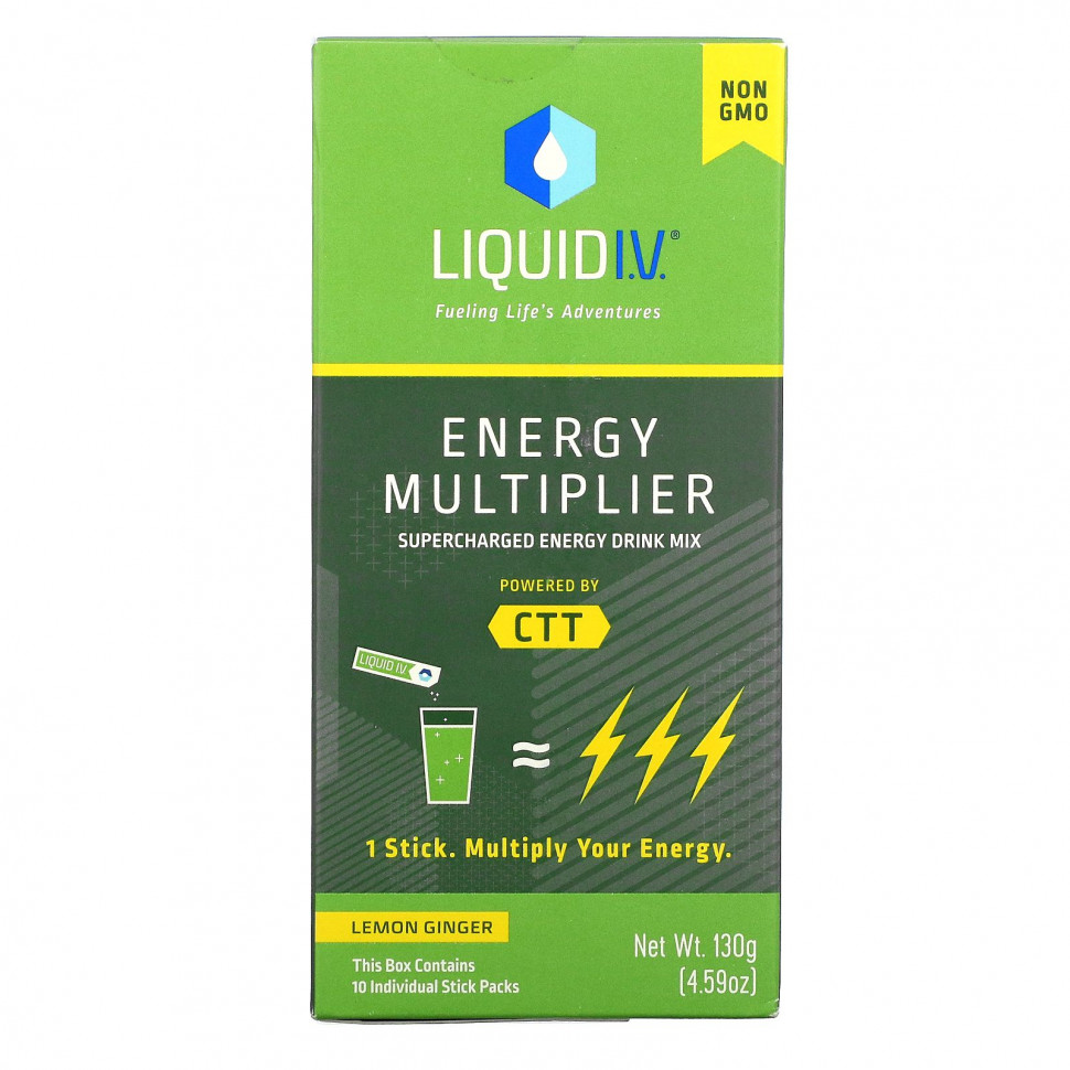 Liquid I.V., Energy Multiplier,     Supercharged,  , 10     0,56  (16 )   4600