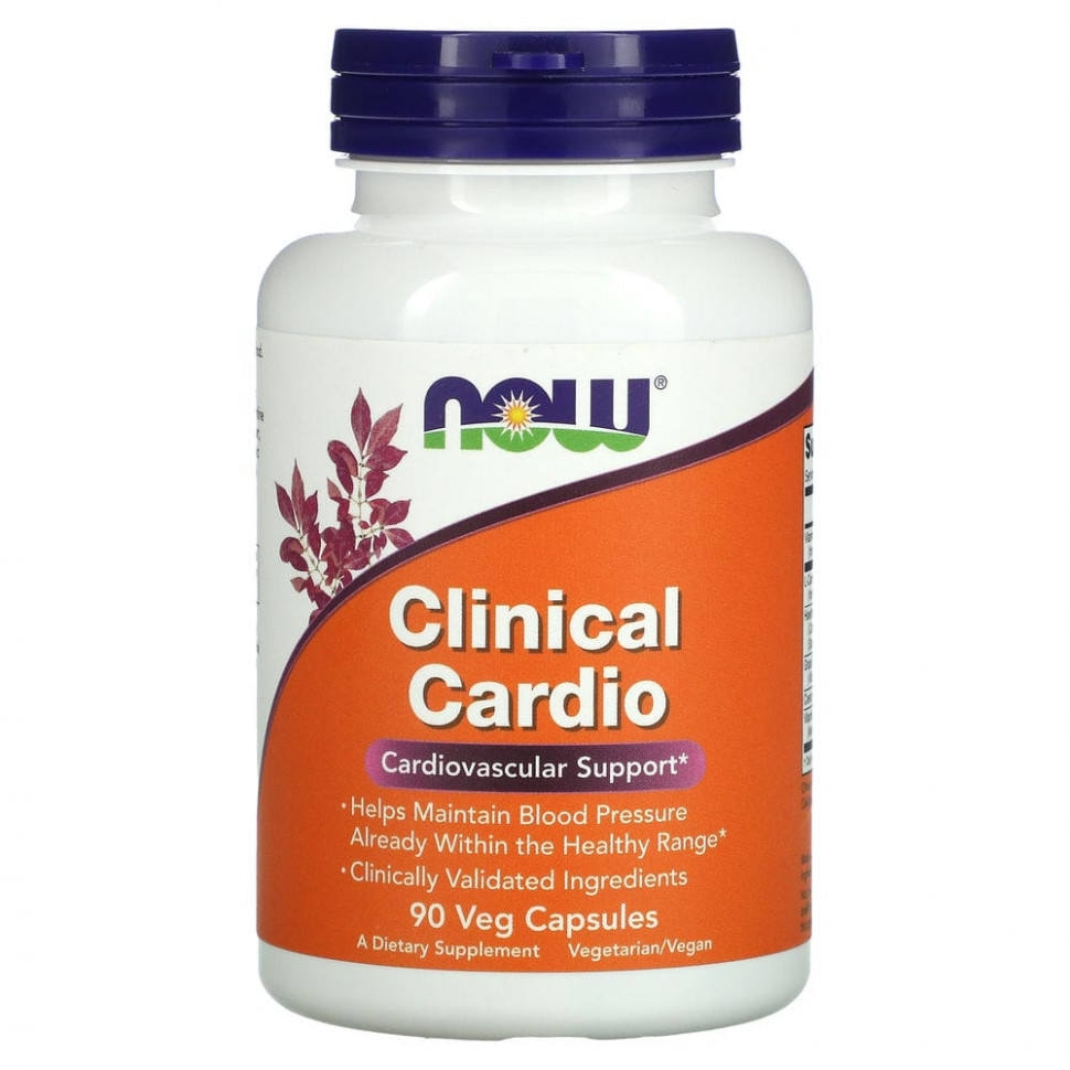 NOW Foods, Clinical Cardio,  - , 90    4180