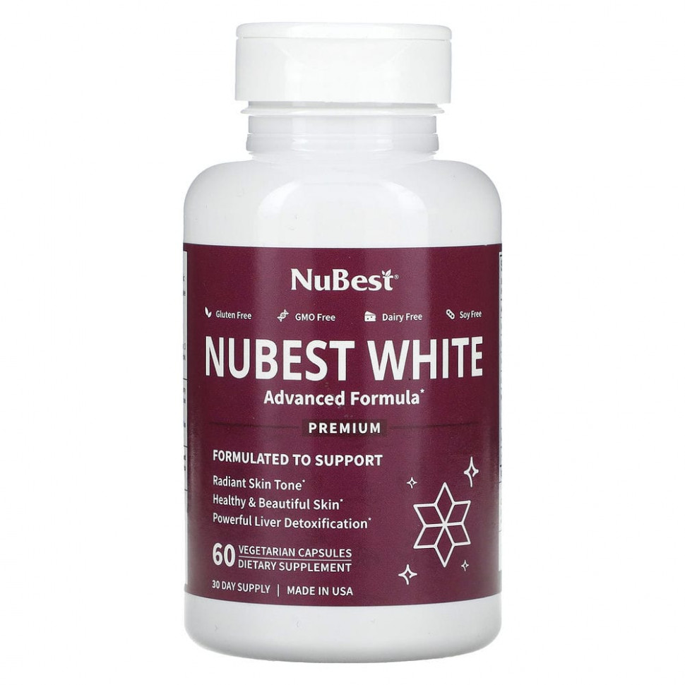 NuBest, Nubest White, 60    6950