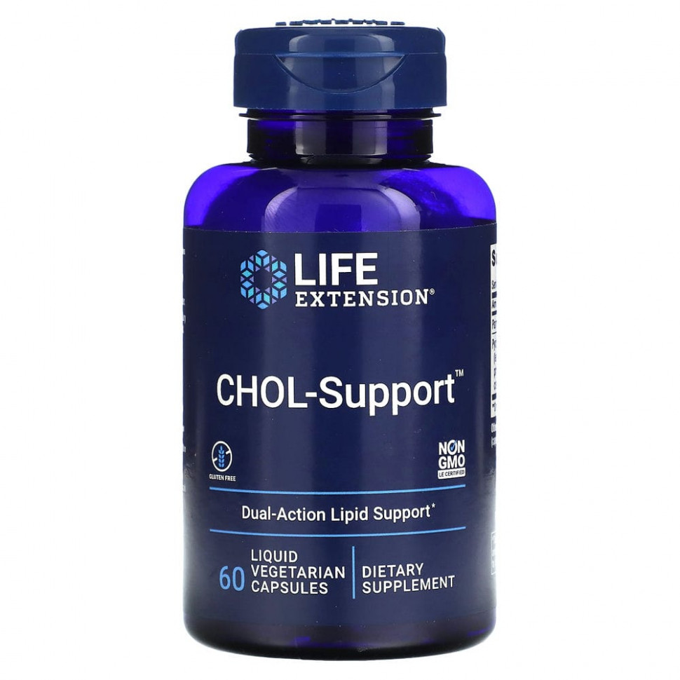 Life Extension, CHOL-Support, 60     5040