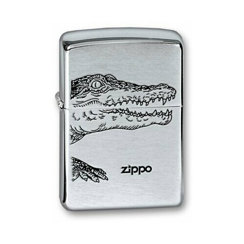  ZIPPO Alligator,   Brushed Chrome, /, , 38x13x57  5210