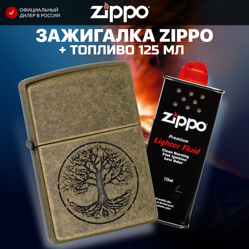  ZIPPO 29149 Classic,    Antique Brass +   125  6573