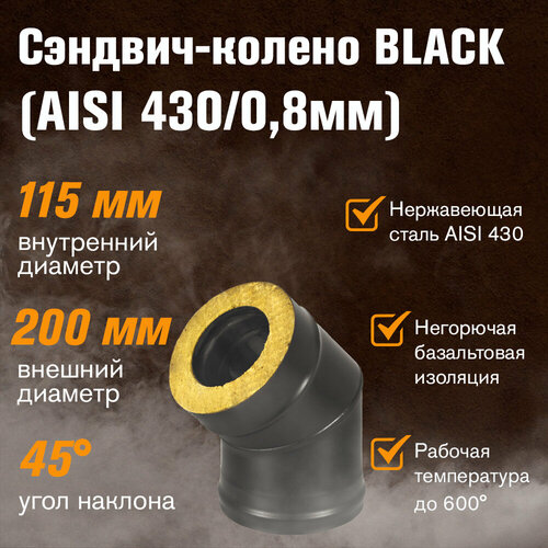 - BLACK (AISI 430/0,8) 45* 2  (115200) 3576