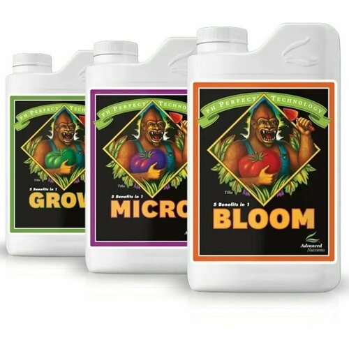 Advanced Nutrients   GROW/MICRO/BLOOM 8000