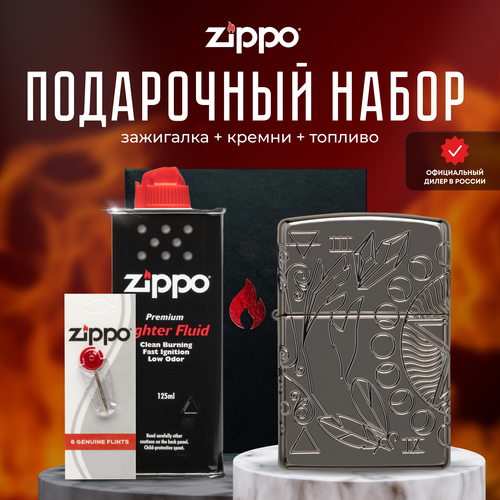  ZIPPO   (   Zippo 49689 Armor Wicca +  +  125  ) 18905