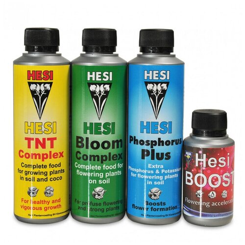   HESI Pack Soil (TNT omplex 250 + Bloom Comlex 250 + Phosphorus Plus 250 + Boost 100) 4   3005